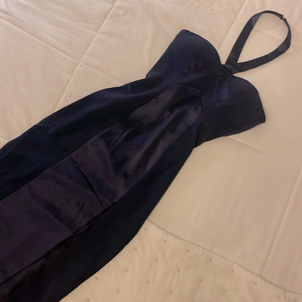 NITELINE Della  SIZE 6 Evening gown Dark navy blue never worn !